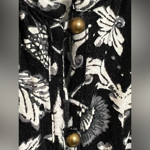 (S6) Chelsea Studios 2X (26/28) Boho V-Neck Button-Down Tunic - Picture 5 of 10